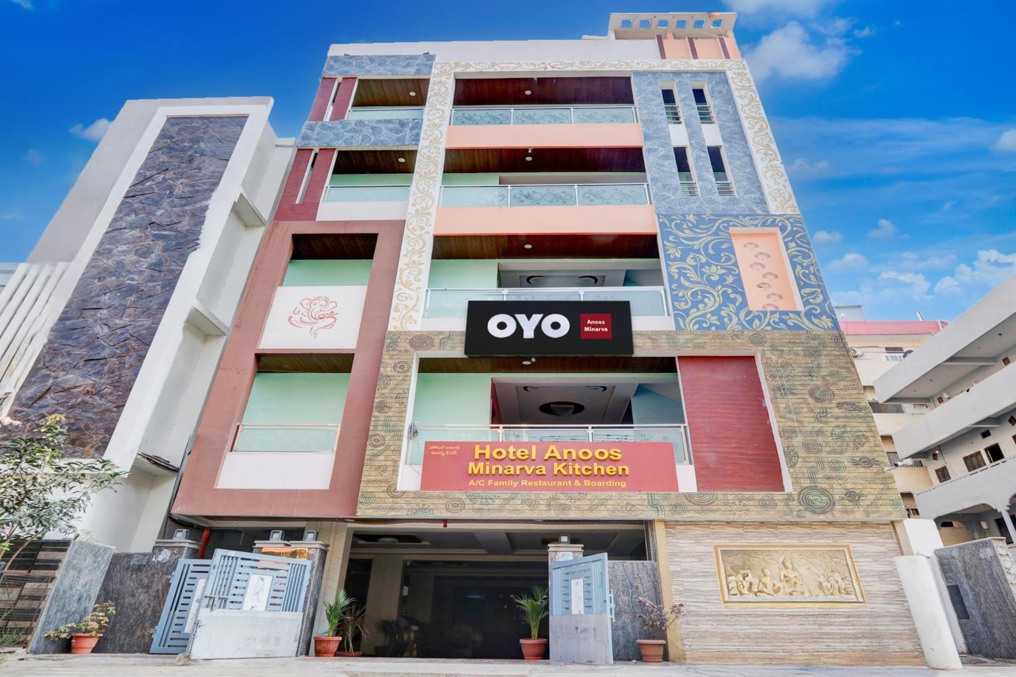 Hotel O Anoos Minarva Hyderabad Esterno foto